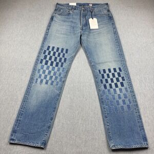 Levis 501 Jeans Mens 34X32 Selvedge Denim Made In Japan 1980'S Straight Leg NWT